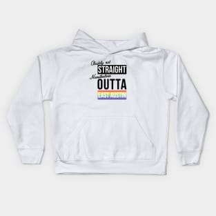 (Clearly Not) Straight (Nonetheless) Outta East Austin Kids Hoodie